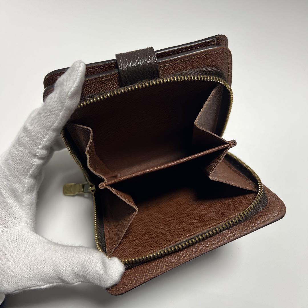 超特価‼️大人気廃盤商品‼️ルイヴィトンモノグラムコンパクトジップ折り財布二つ折り