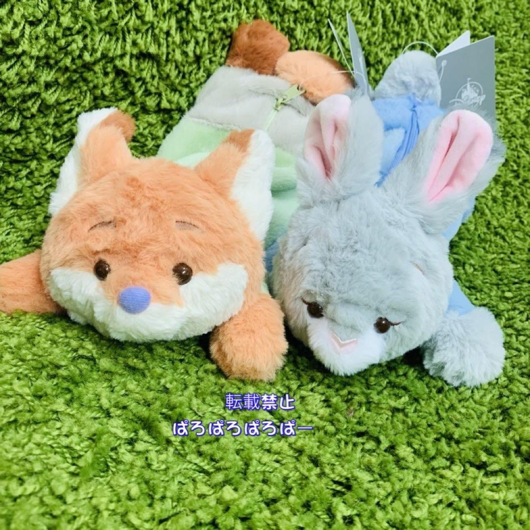 ズートピア ジュディ ニック ぬいぐるみペンケース 筆箱 - メルカリ
