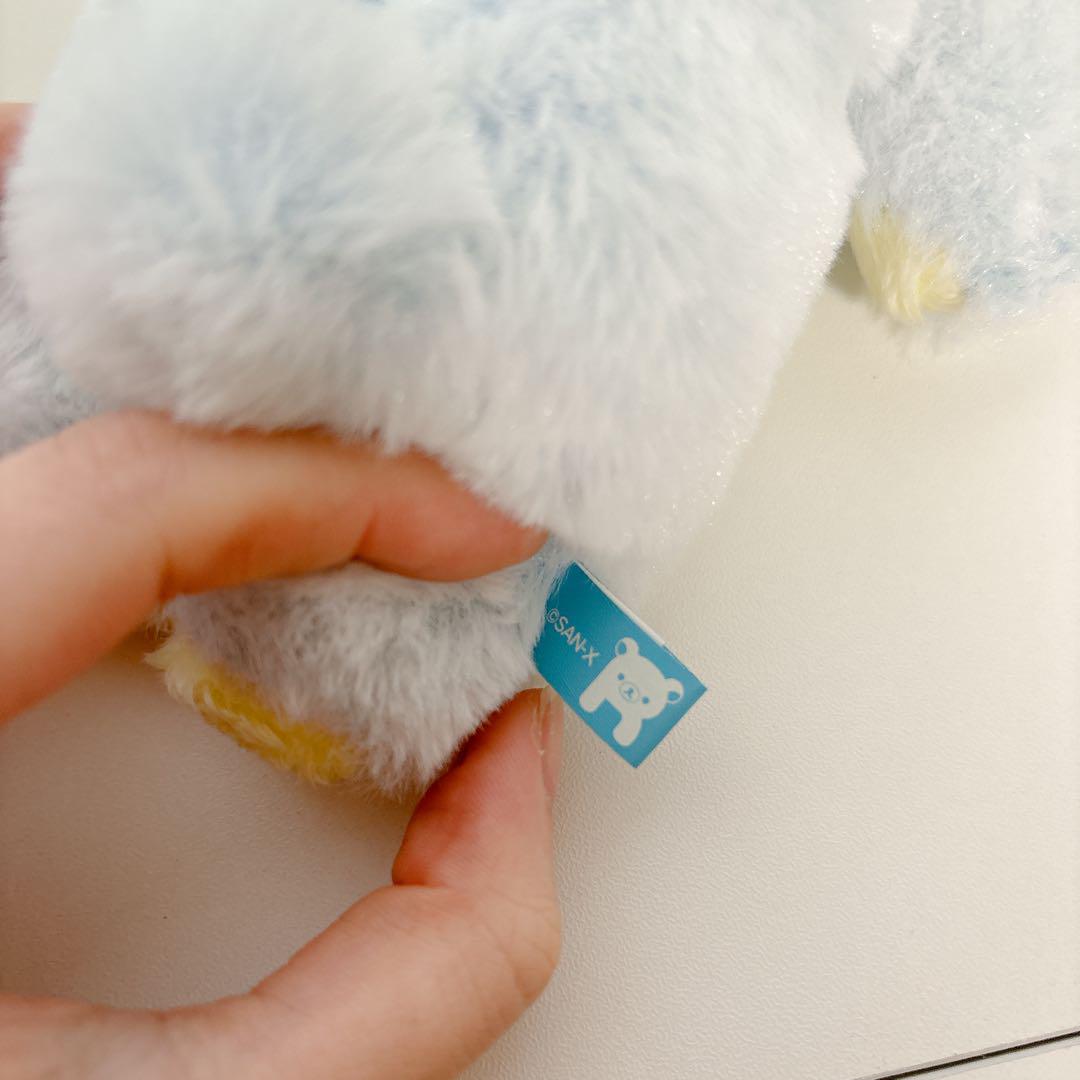 リラックマ シャーベットぬいぐるみ s ブルー　水色