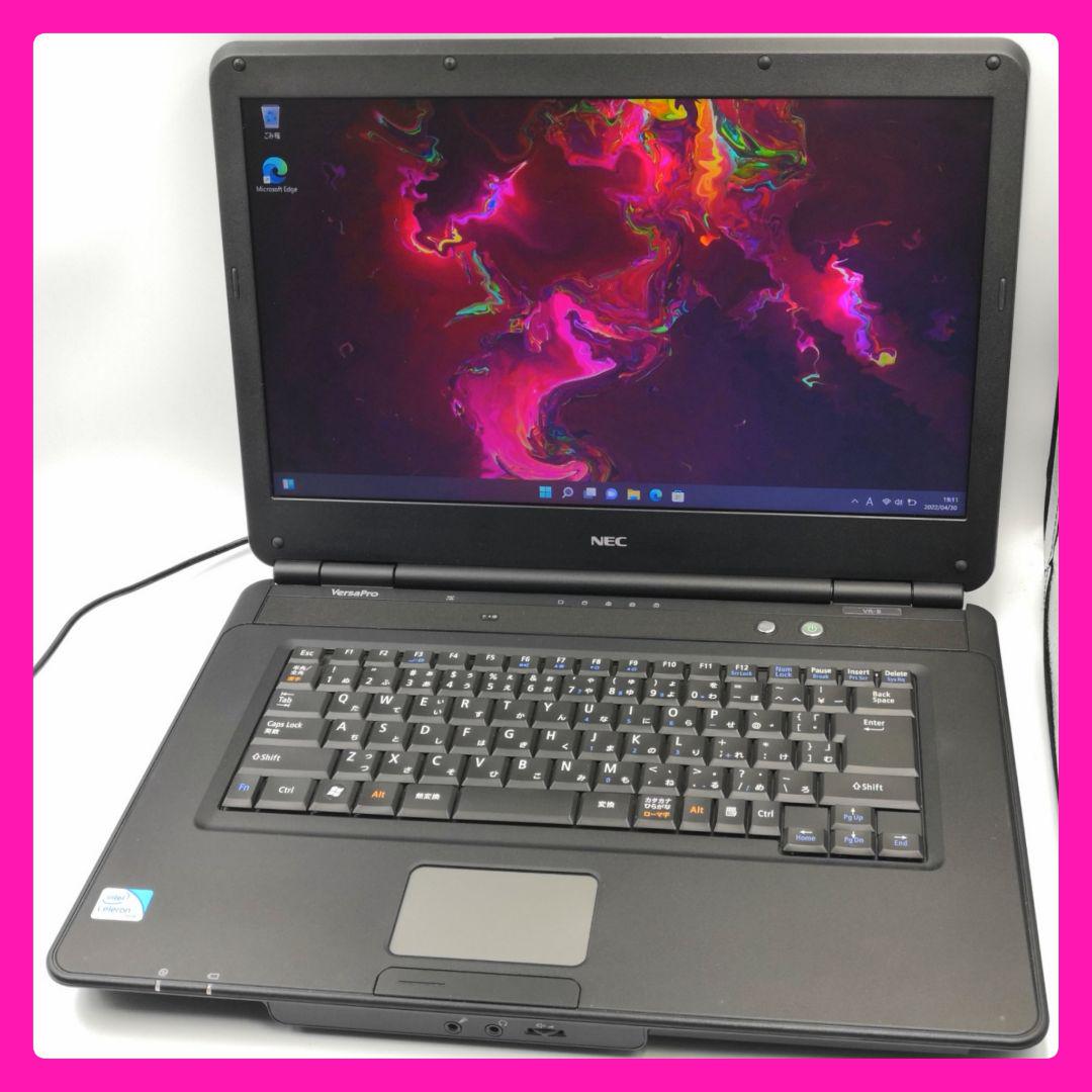 新型Windows11✨ ノートパソコン NEC WiFi DVD焼き オフィス