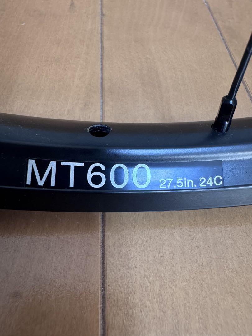 シマノ　MTB 完組みホイール　前後セット　MT600