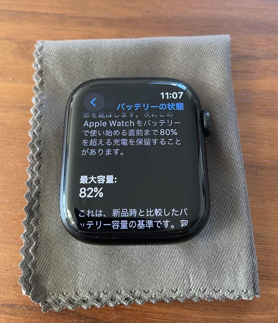 Apple Watch Series7 本体 ブラック 45 アップルウォッチ Apple Watch Series7 本体 ブラック 45 アップルウォッチ