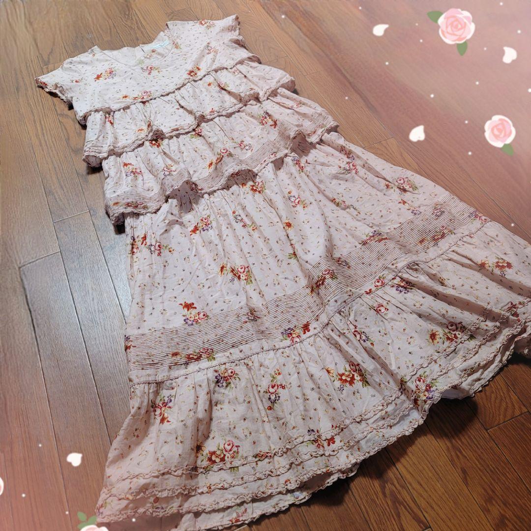 今週の新着アイテム ☆カネコイサオ☆かぶせ段々綿ローンワンピース☆おまけ付き☆ ワンピース
