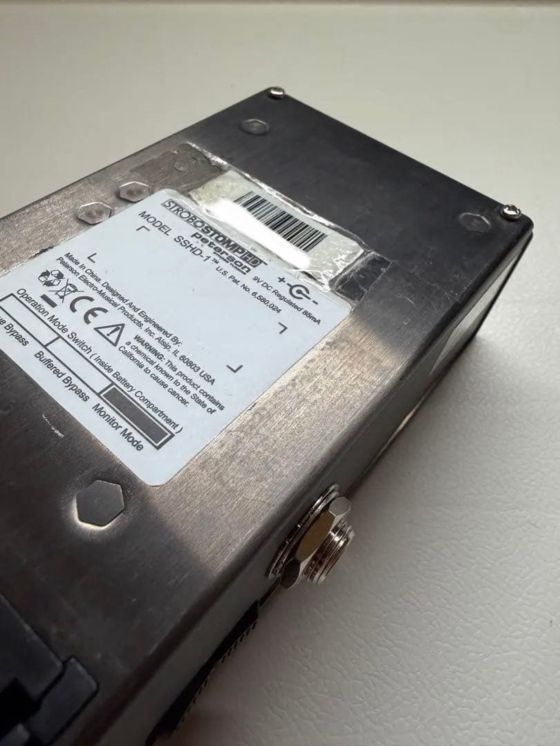PETERSON StroboStomp HD 動作確認済み/付属品完備 PETERSON StroboStomp HD 動作確認済み/付属品完備