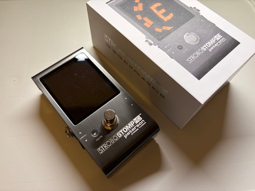 PETERSON StroboStomp HD 動作確認済み/付属品完備 PETERSON StroboStomp HD 動作確認済み/付属品完備