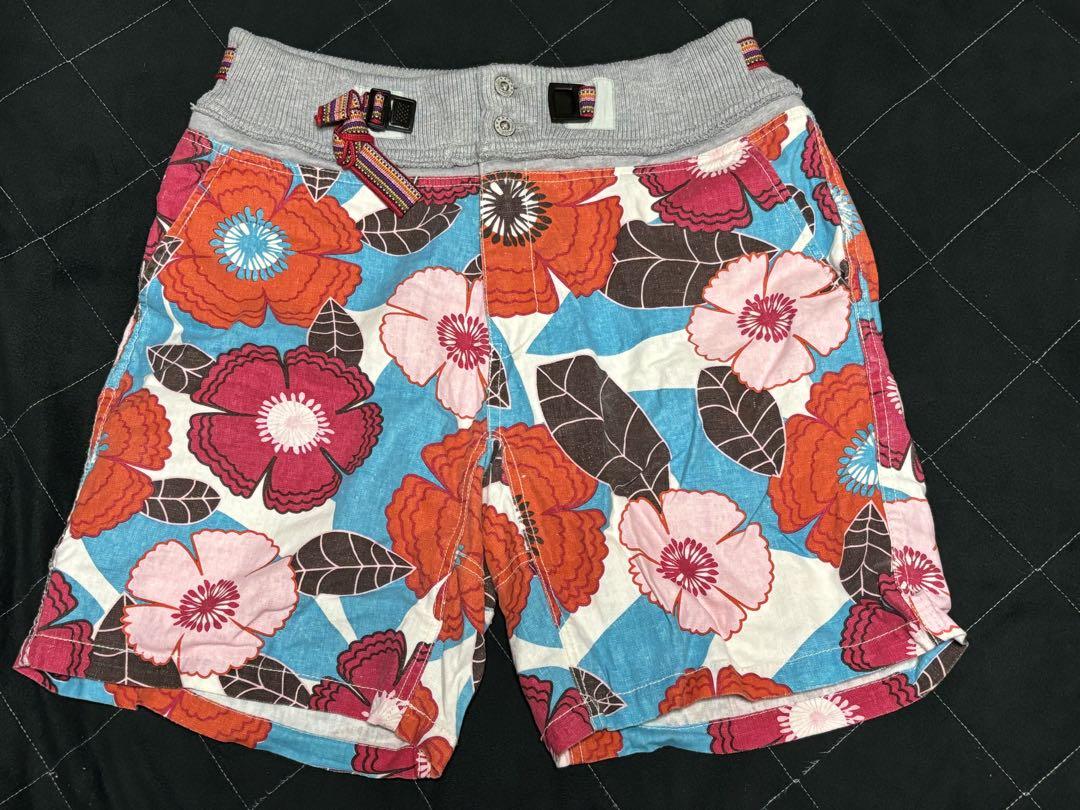 go slow caravanゴースローキャラバンハーフパンツ5サイズ花柄中古パンツ