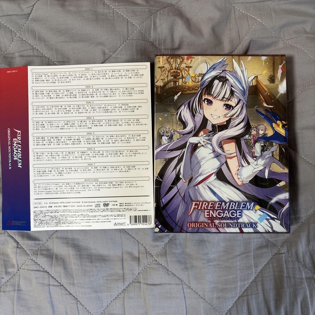 ファイアーエムブレム エンゲージ オリジナル・サウンドトラック 通常版 4,500円