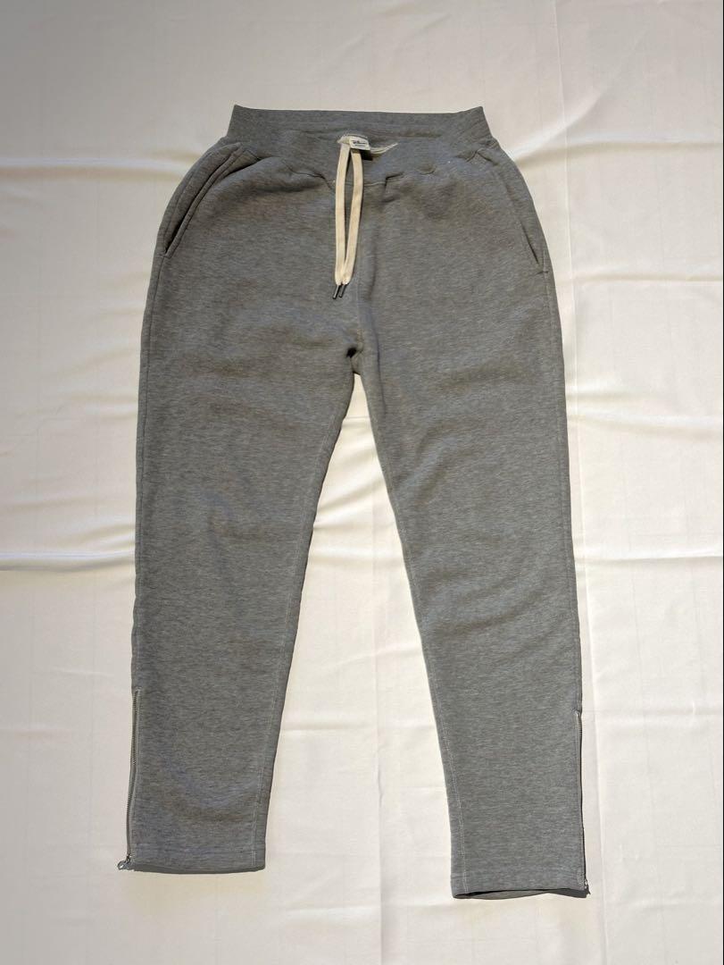 ronherman ロンハーマン スウェットパンツ S グレー 美品 裾ジップ