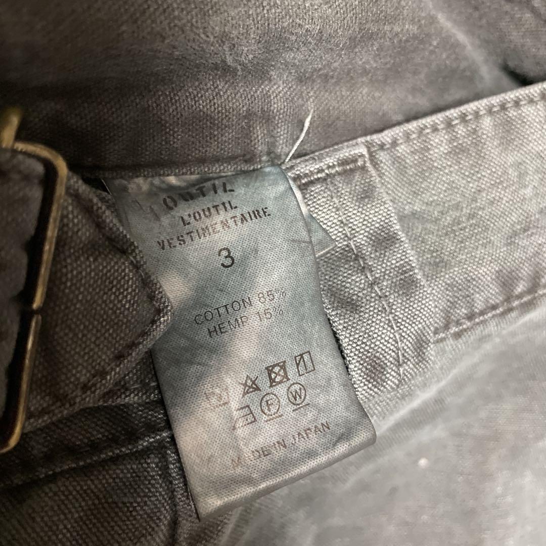 OUTIL ウティ 24ss PANTALON LIMOGES