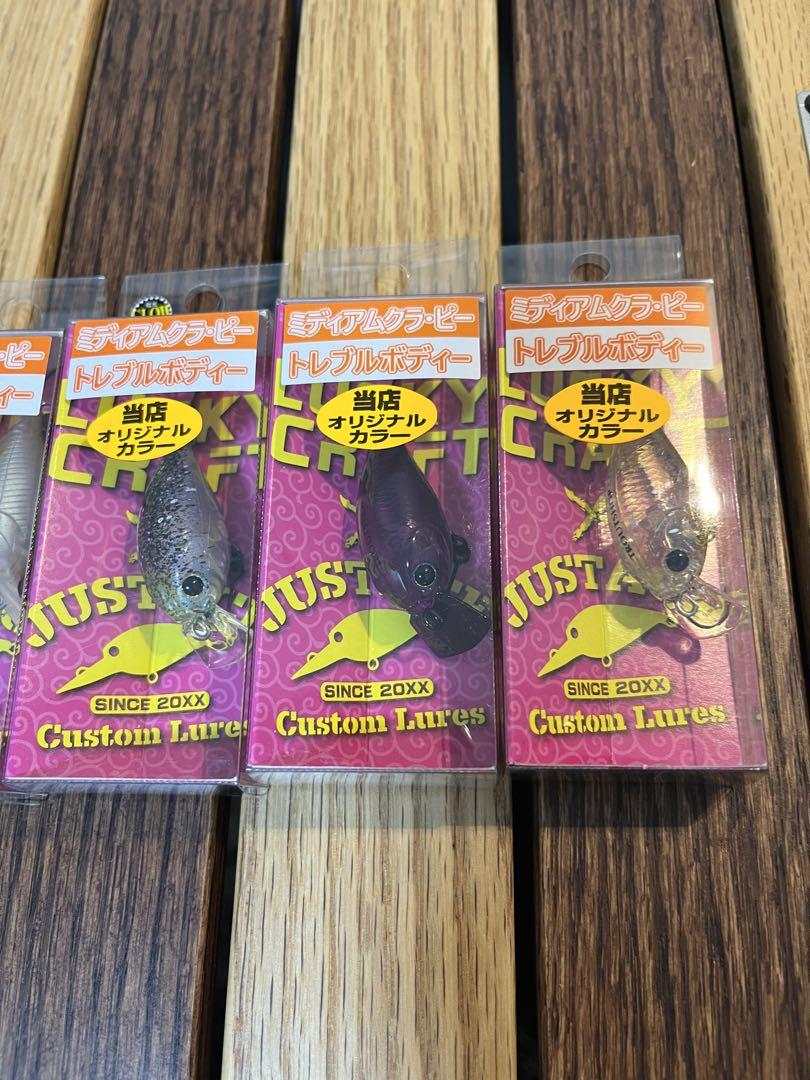 ラッキークラフト　FCTミディアムクラピー　オオツカオリカラ5点セット　新品