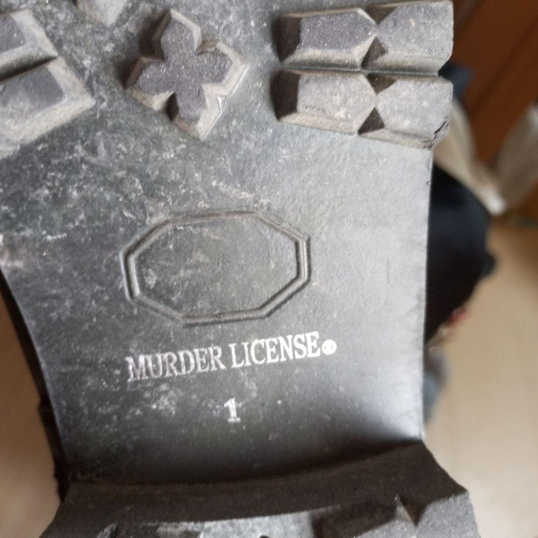 snd MURDER LICENSE ブーツ