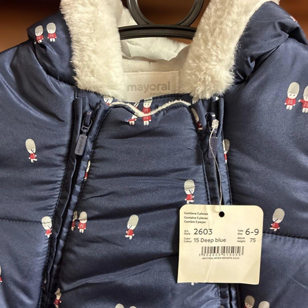 mayoral ディープブルー ロンパース 6-9ヶ月 mayoral ディープブルー ロンパース 6-9ヶ月