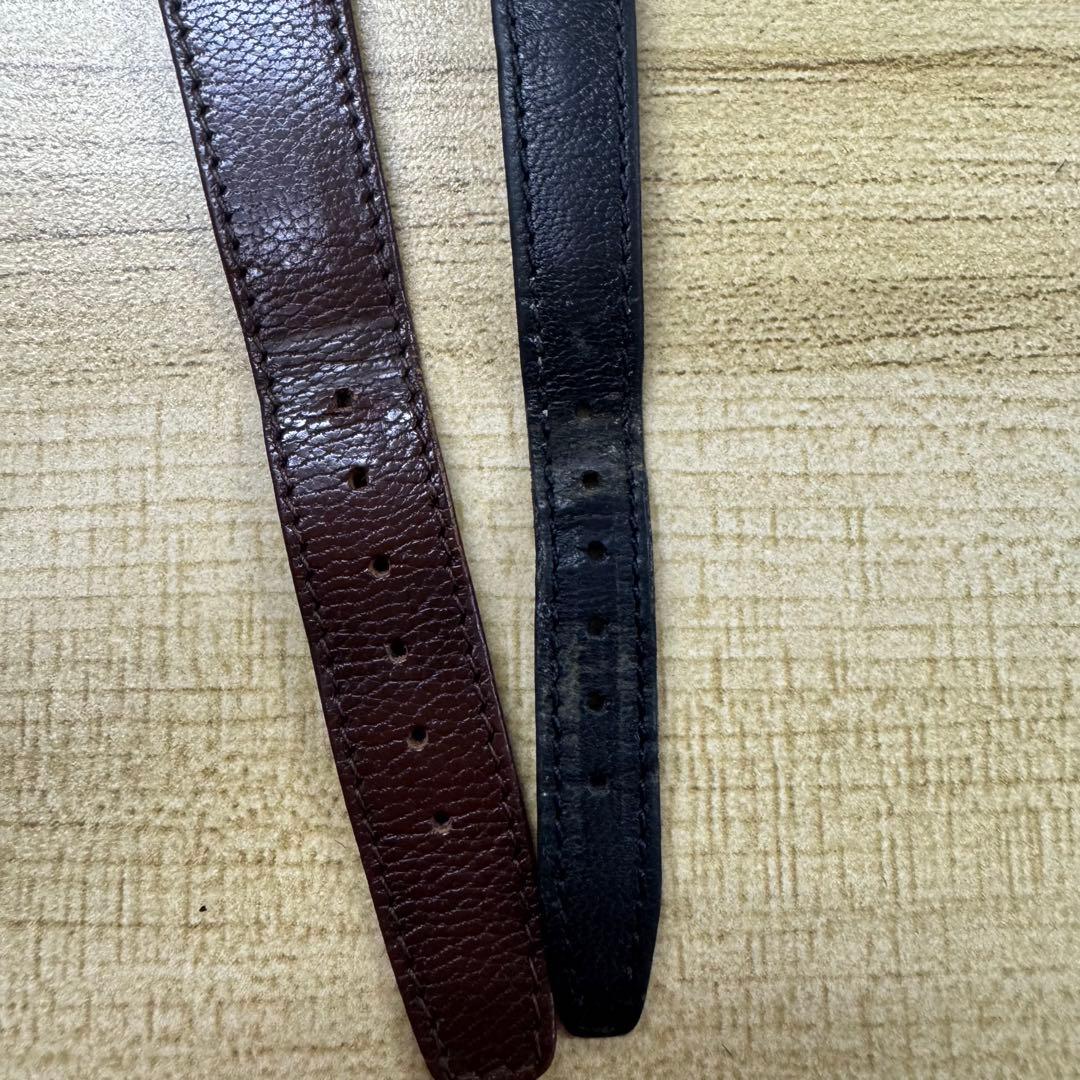 OMEGA デビル　DeVille ペアウォッチ　レディース メンズ　黒×金