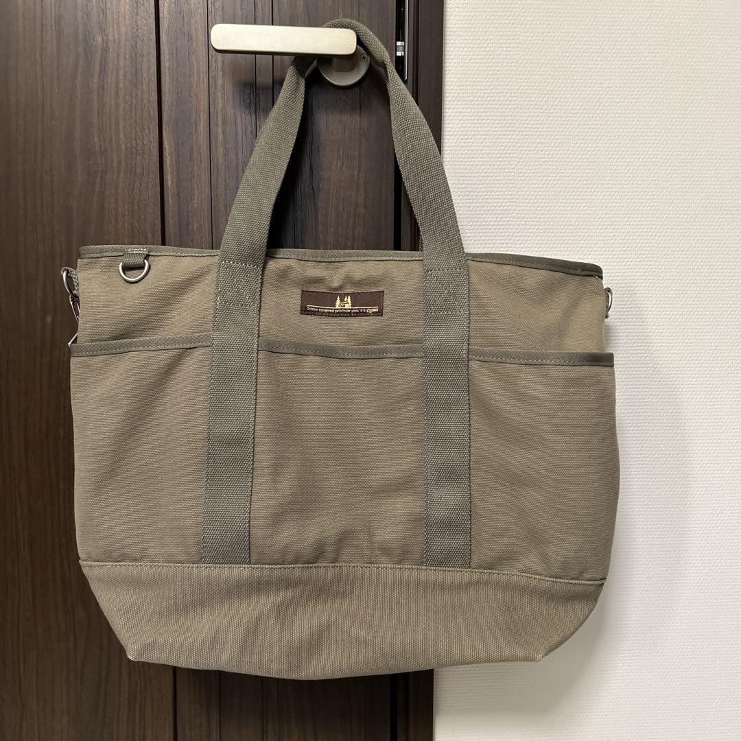 Ogawa オリーブグリーン キャンバス トートバッグ - メルカリ