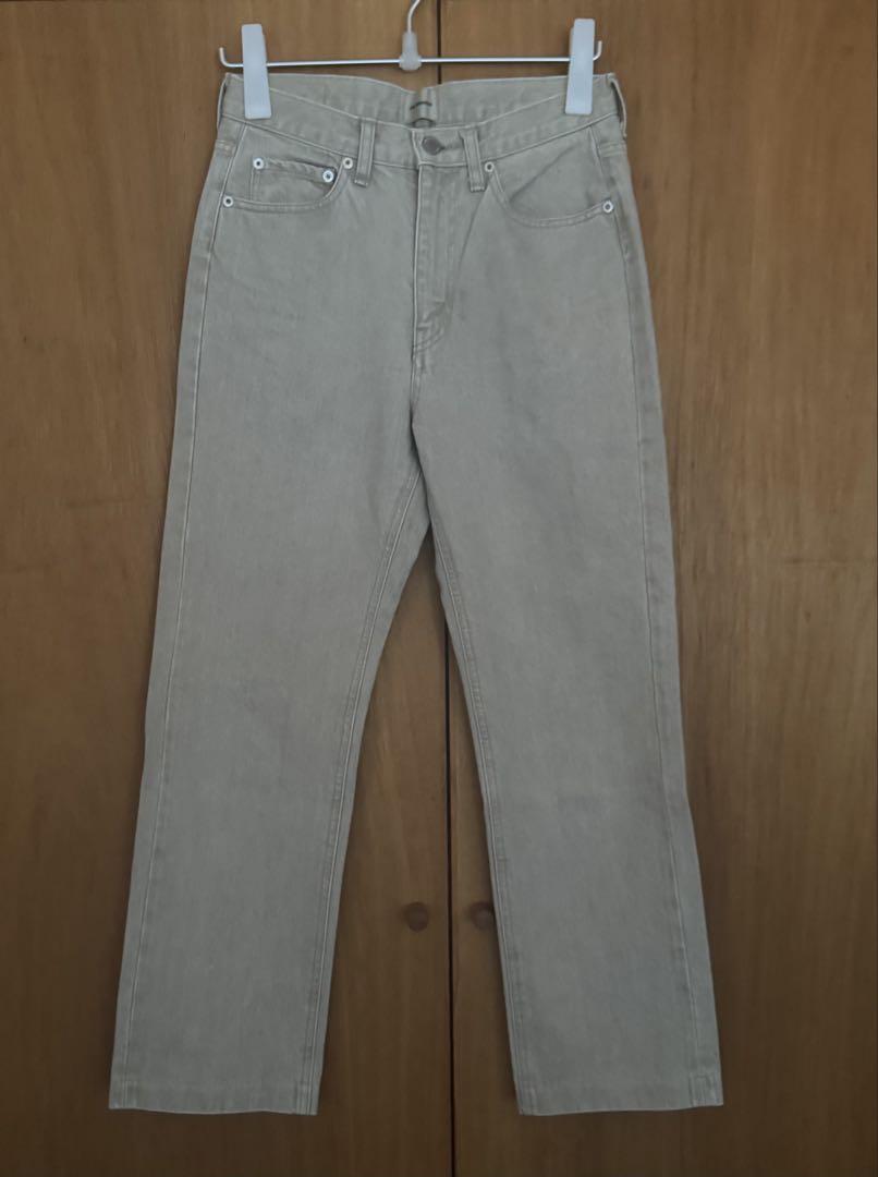 未着用品『SHISHIKUI』BASIC JEANS / BEIGE / 26