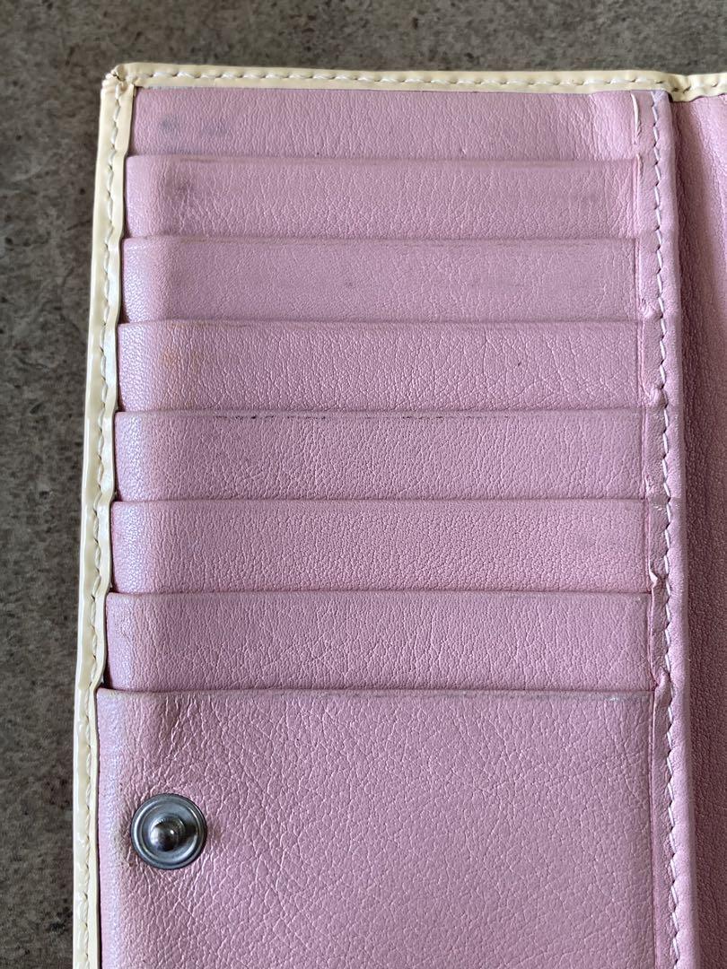 【Christian Dior】ディオール 長財布 トロッター ピンク 総柄