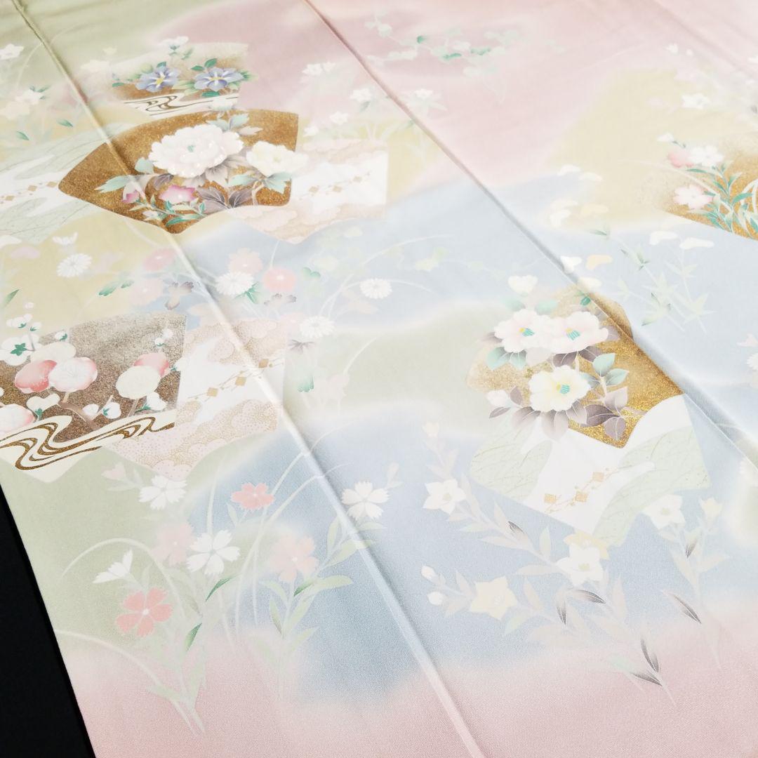 SALE品質保証 A340 着用美品正絹訪問着5点 刺繍金駒金彩加賀友禅作家落款 JZqYj-m42461060343 着物と帯京月花 格安豊富な