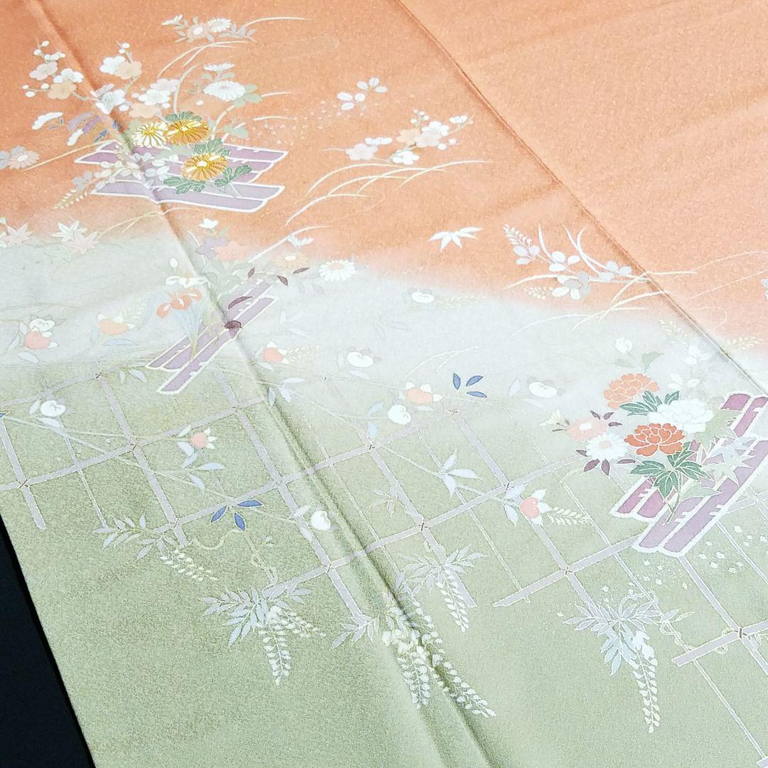 SALE品質保証 A340 着用美品正絹訪問着5点 刺繍金駒金彩加賀友禅作家落款 JZqYj-m42461060343 着物と帯京月花 格安豊富な