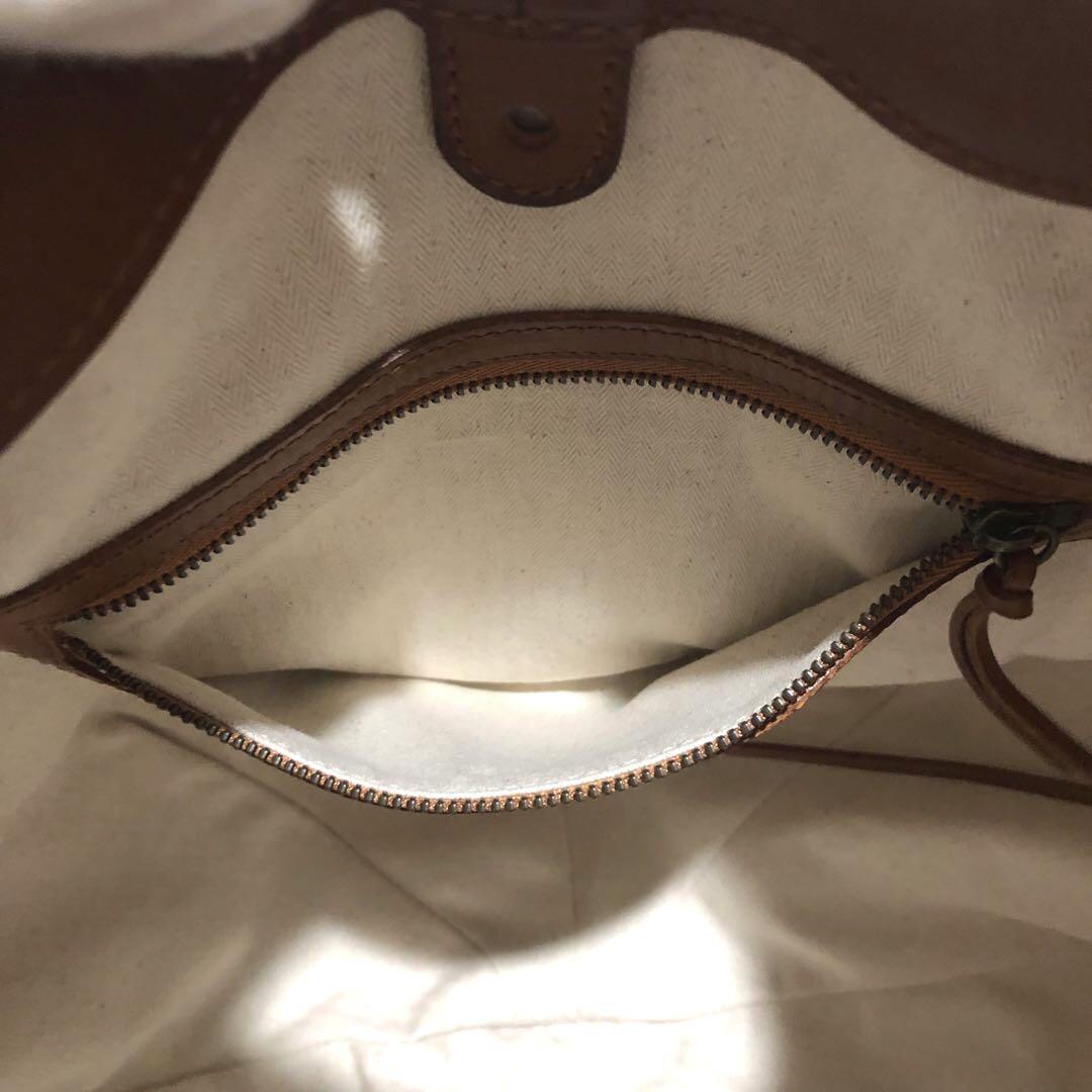 未使用級✨ゲンテン レザー ユーフラテス トートバッグ ブラウン 未使用級✨ゲンテン レザー ユーフラテス トートバッグ ブラウン