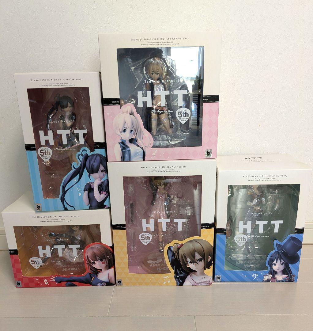 けいおん！ HTT 5th Anniversary フィギュアセット