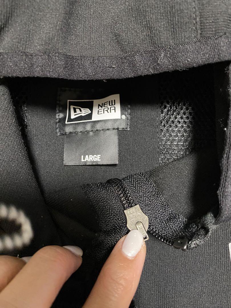 NEWERA ナイロン？ジャージ　セットアップ
