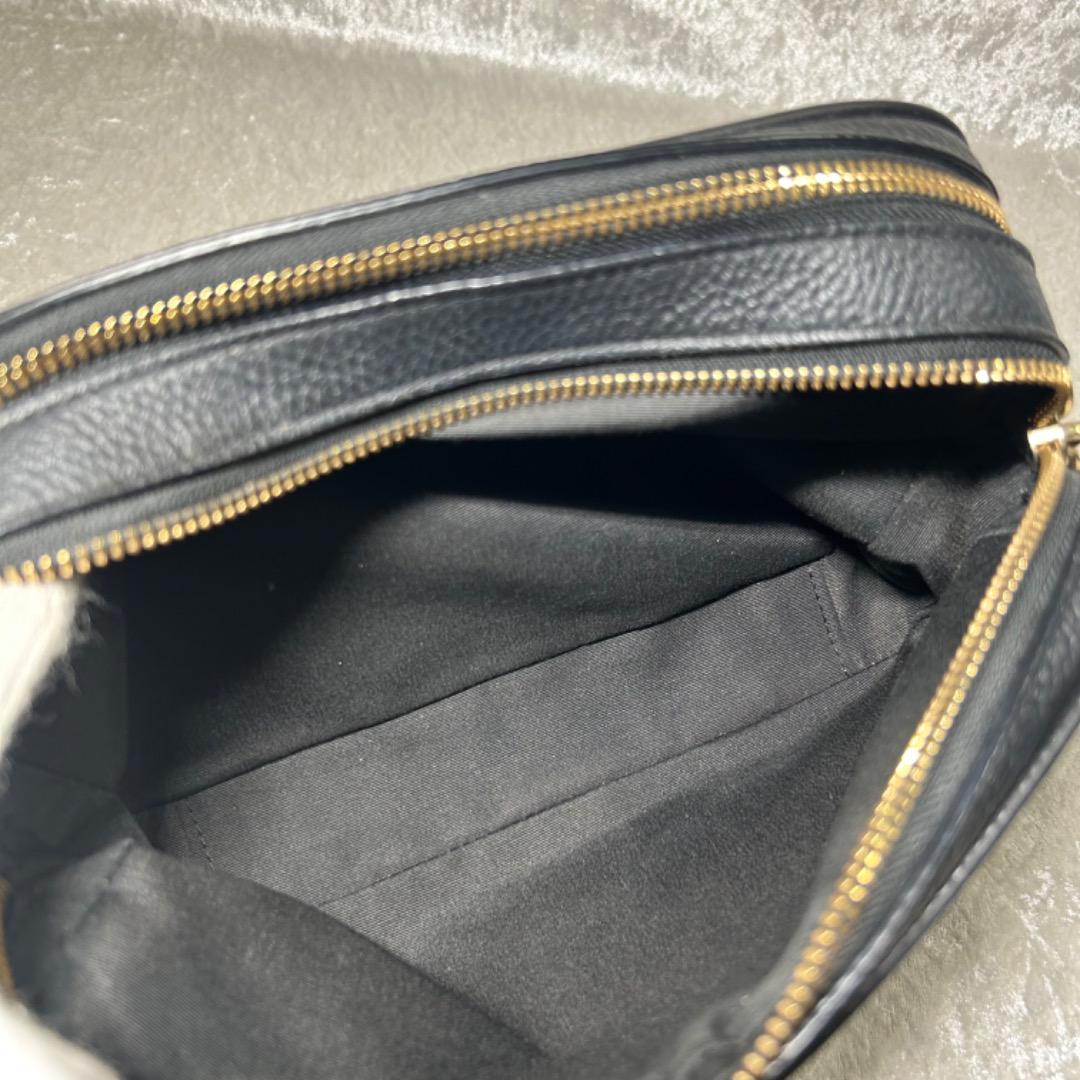 COACH コーチ ショルダーバッグ カメラバッグ ブラック F75818