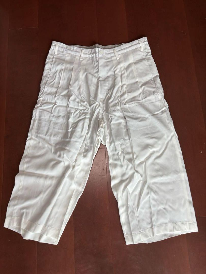 Yohji Yamamoto 25ssレーヨンタックパンツ サイズ2
