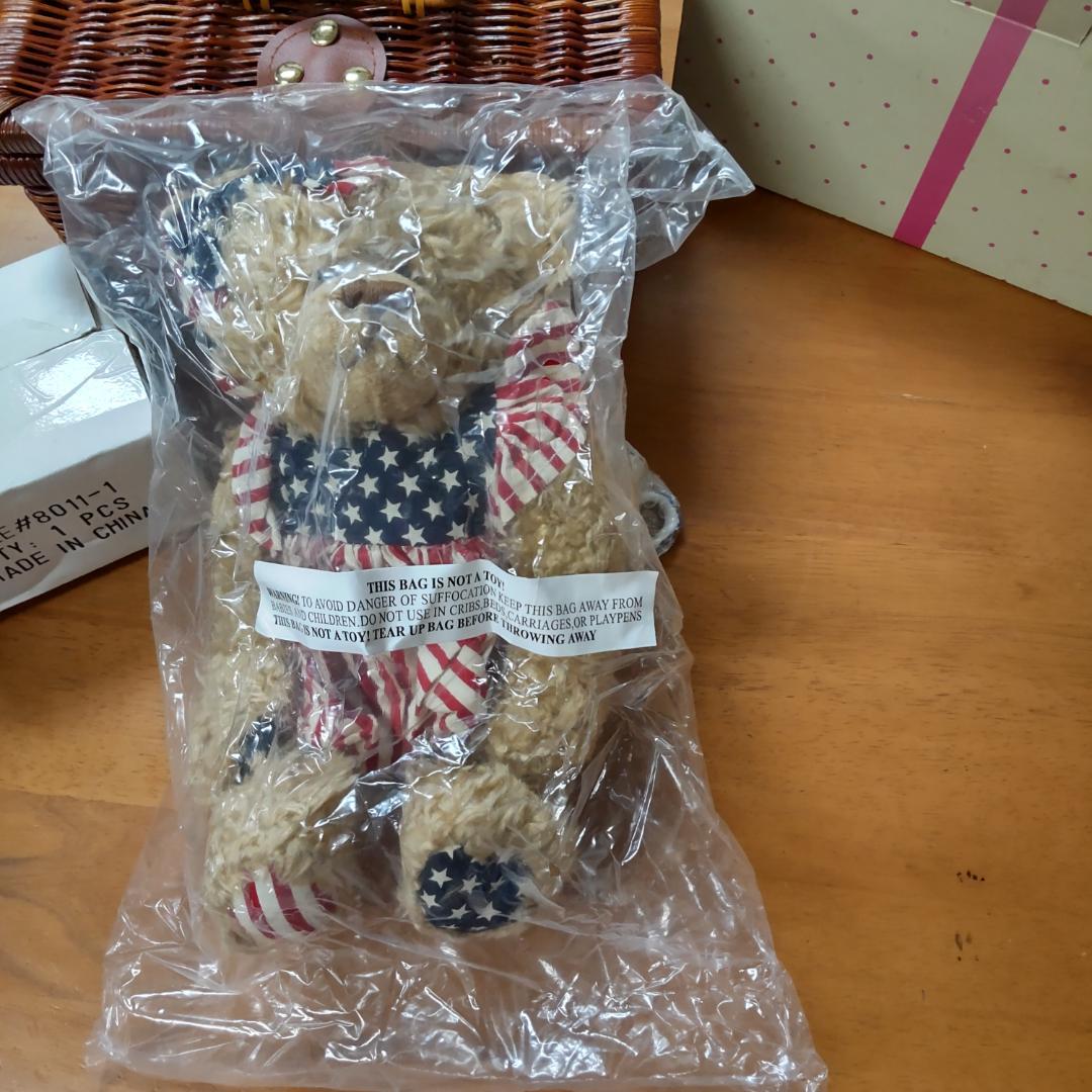 delton　ティーセット　テディベア　くま　クマ　アメリカ　ポーセリン