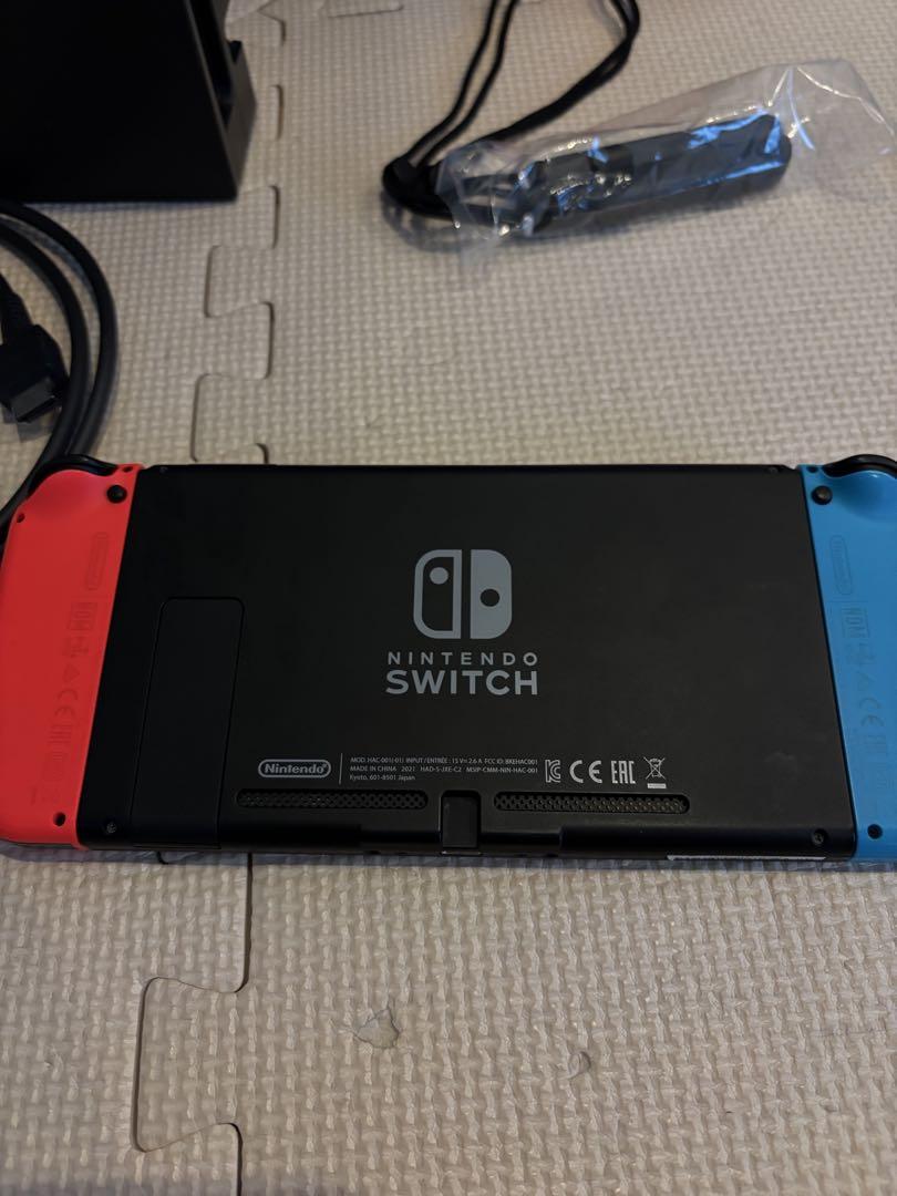 Nintendo Switch ネオンブルーとネオンレッド 本体　箱付き