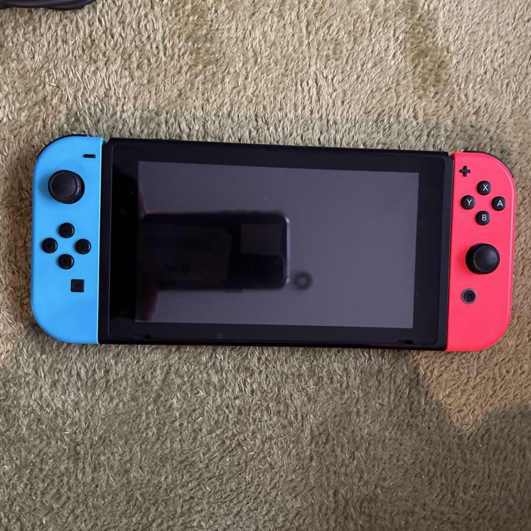 Nintendo Switch ネオンブルーとネオンレッド 本体　箱付き