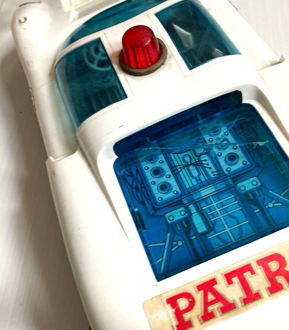 昭和 ハイウェイパトカー ポルシェ レトロ 日本製 ミニカー傷や汚れあり YUZUMIYA_COM