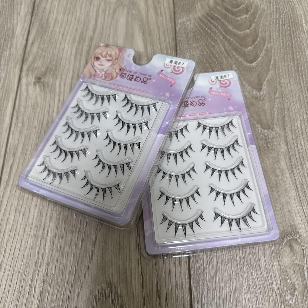 シーイン shein つけまつ毛 2個セット - メルカリ