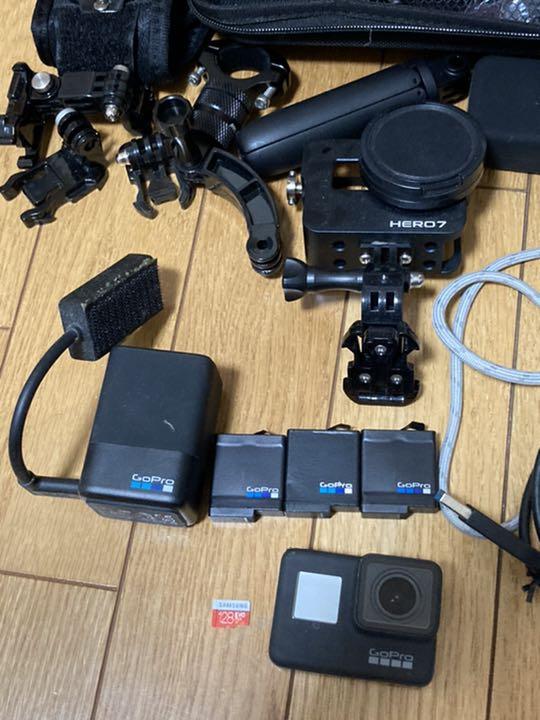 全てのアイテム GoPro ブラック 付属品多数セット HERO7 - ビデオ