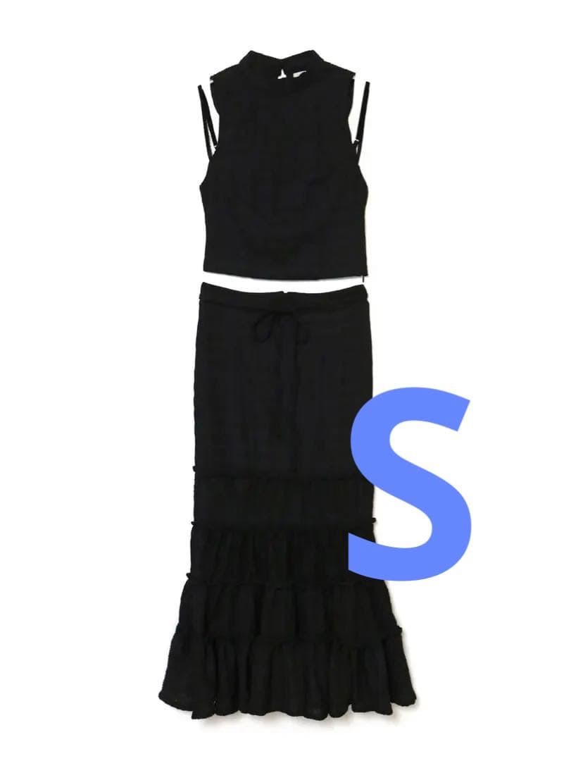 Serena tiered set up black (S)