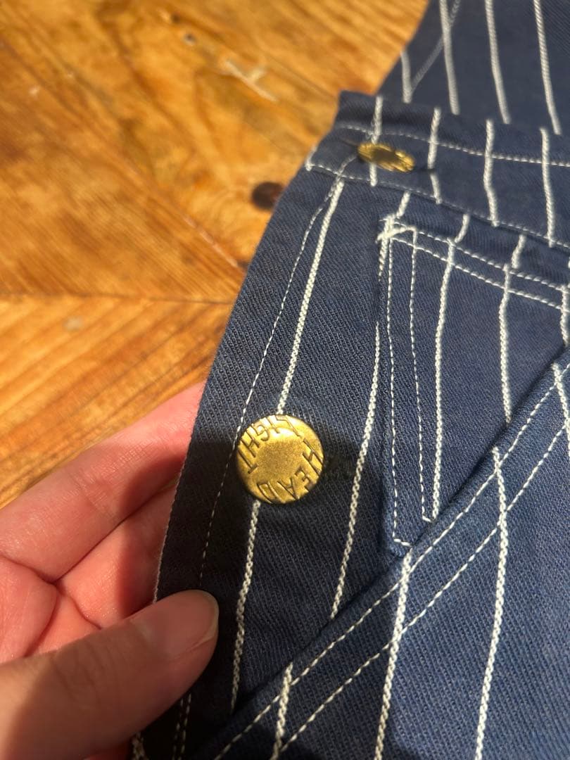 WLDR様専用 ヘッドライト スペシャルウーブンストライプデニム ローバック WLDR様専用 ヘッドライト スペシャルウーブンストライプデニム ローバック