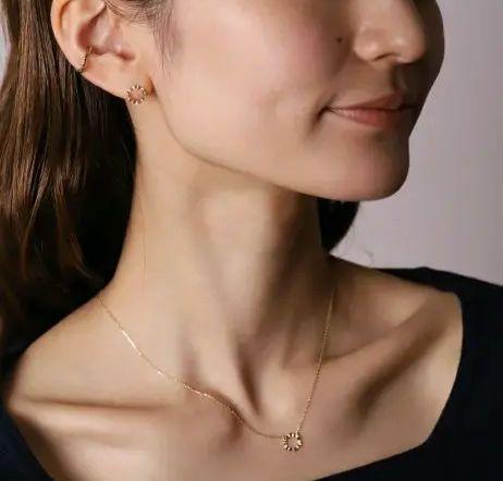 最先端 DEVAS ディーバス K18 六角形 ヘキサゴン ネックレス ML-N028 アクセサリー