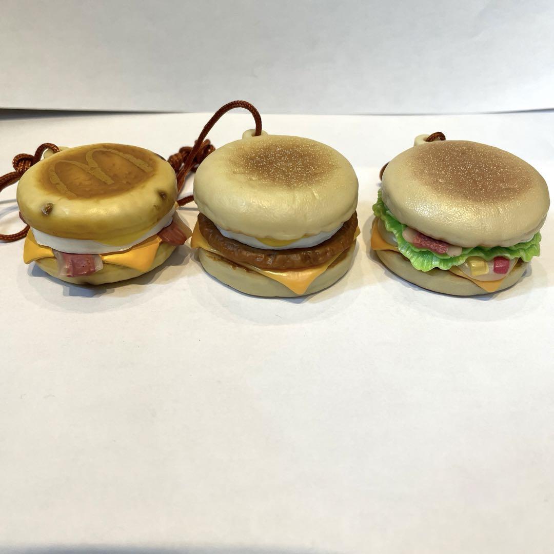 マクドナルド ストラップ フィギュア マック マクドナルド(マック) フードストラップ(フィギュア)7点 おまけ
