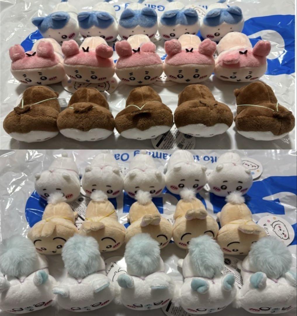 ちいかわ　ねそべりマスコット　全６種　5個セット