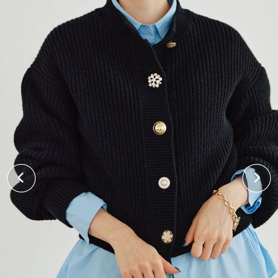 直売本物 COZUEANZAI*IENA ランダムボタンカーディガン www.nodebb.ids