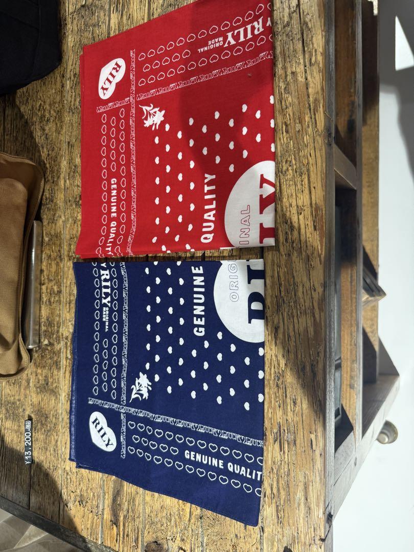 今市隆二 Heart Logo Bandana BLUE