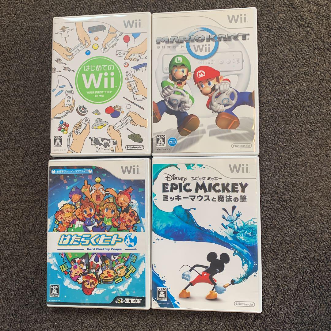 人気大人気 Nintendo Wii RVL-S-WD フルセット qct4A-m42474278724 大得価HOT