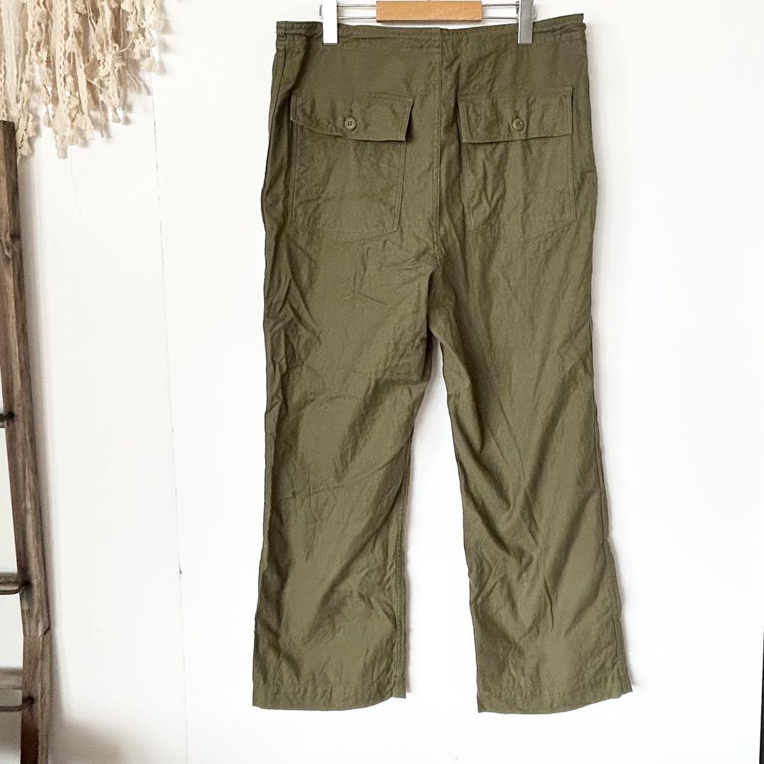 NEEDLES STRING FATIGUE PANT カーゴパンツ NEEDLES String Fatigue Pant - Back Sateen / Olive