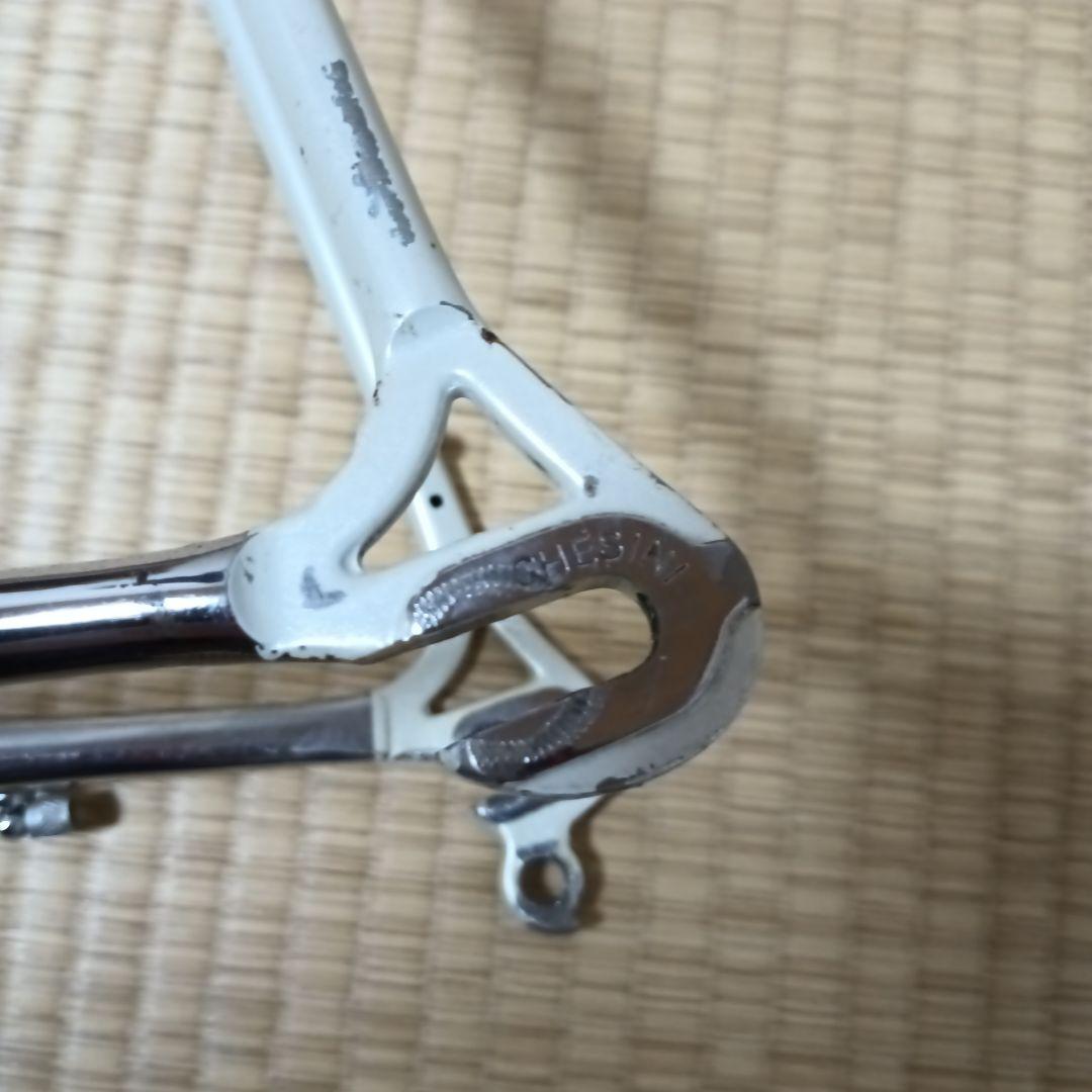 ロードバイクフレーム目立った傷や汚れなし