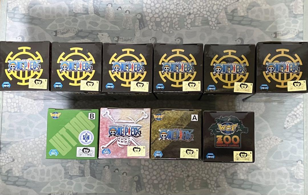 ワンピース ワーコレヒストリーオブロー & ベポ コラソン等 10種【未開封品】 ワンピース ワーコレヒストリーオブロー & ベポ コラソン等 10種