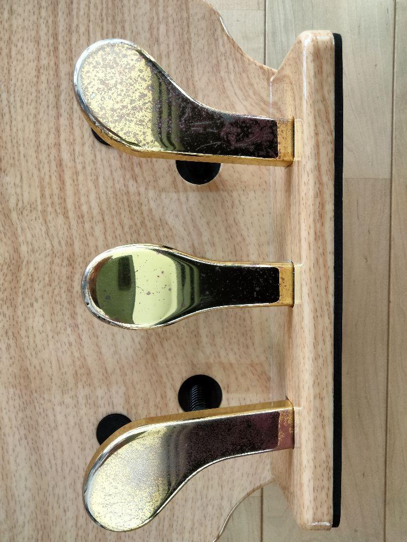 ピアノ用補助ペダル付足台