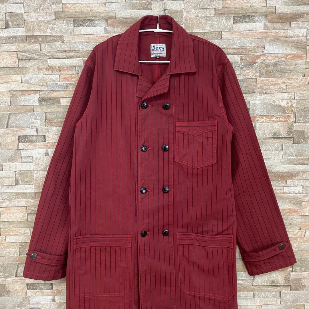 DELUXE WARE / ダブルブレスト ショップコート DELUXE WARE / ダブルブレスト ショップコート