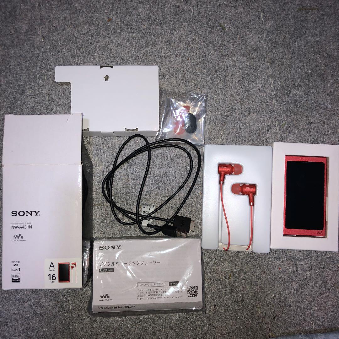 SONY NW-A45HN R 7ZshD-m42476188903 ウォークマン Aシリーズ 特典進呈