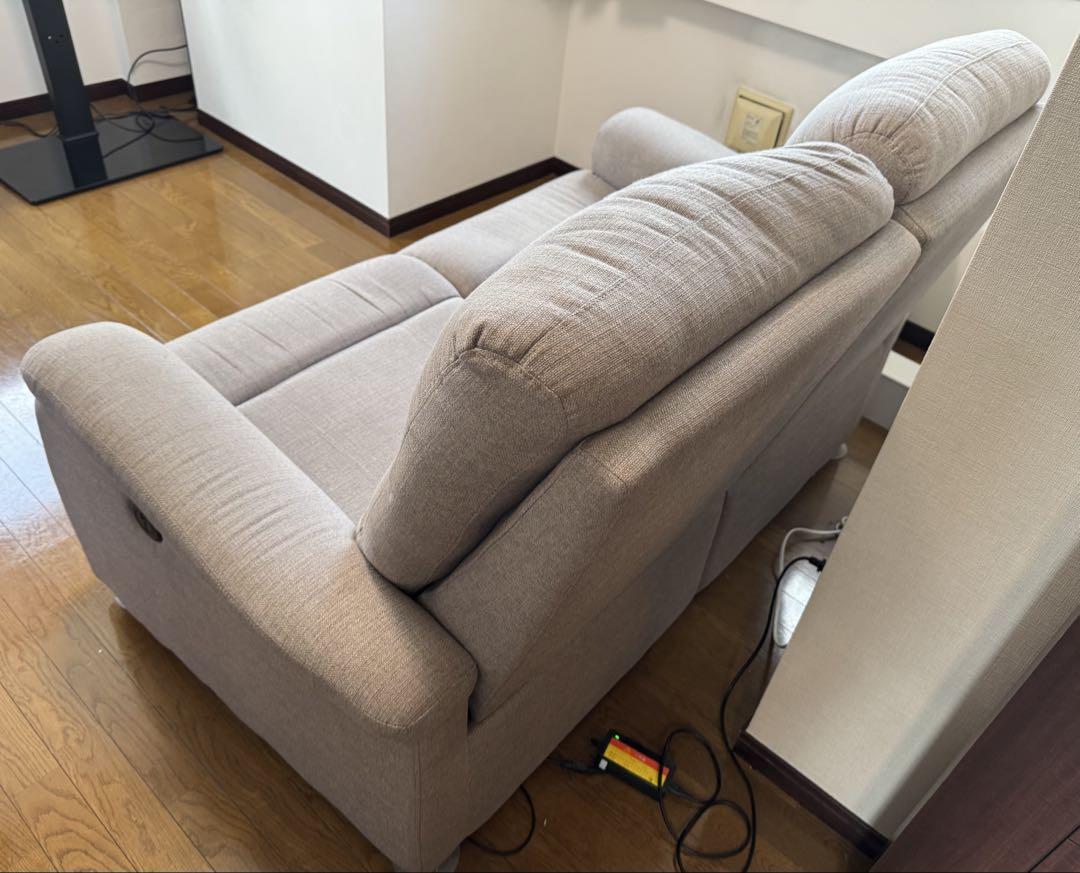電動リクライニングソファー【限定出品】