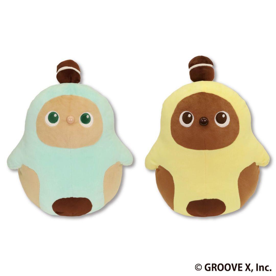【namco限定】LOVOT ぬいぐるみ BIG ミント イエロー　2種セット