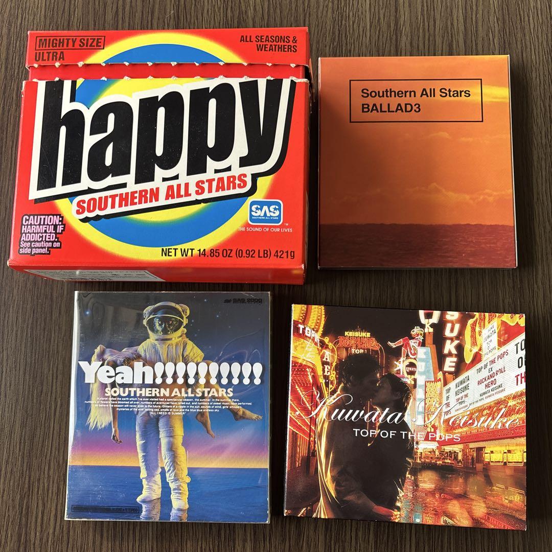 サザンオールスターズ happy含むアルバム4枚セット